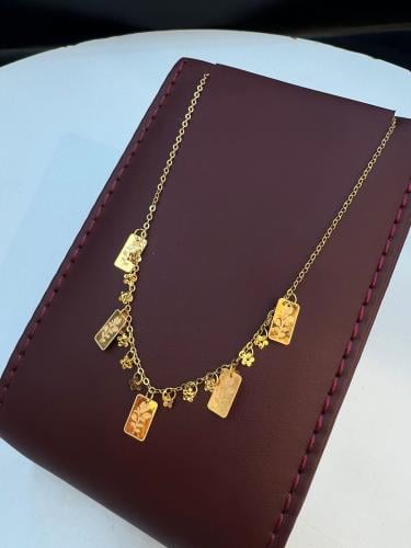 شوكر السبايك فاخر و مميز ذهب عيار٢١ الوزن 2.33 بوا...