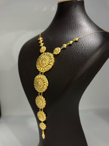 قلادة الكرفته موديل كرسي جاير ذهب عيار21 بوابة.5