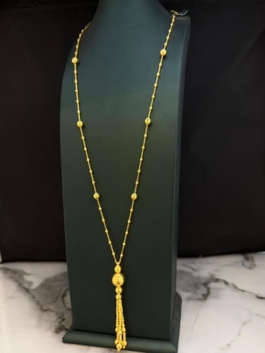 سبحة ذهب عيار 21 موديل الدوريكا ذهب عيار21 وزن 15....