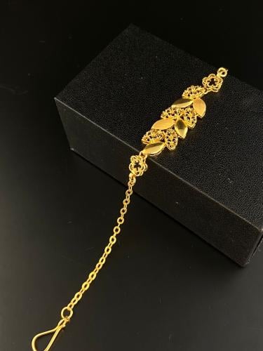 سوارة غصن الزيتون لبس يومي ذهب عيار٢١ الوزن 6.75 ب...