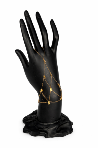 كف ناعم ذهب عيار21 مميز و انيق وزن0.85 بوابة.5