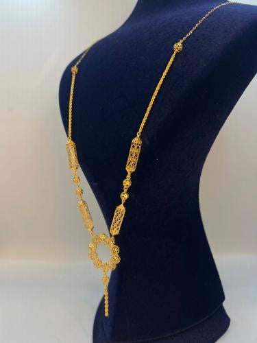 سبحه المبروم ذهب عيار21 وزن 6.93 بوابة.5