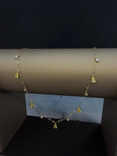 شوكر ذهب عيار18 ناعم و انيق وزن 1.76بواية.4