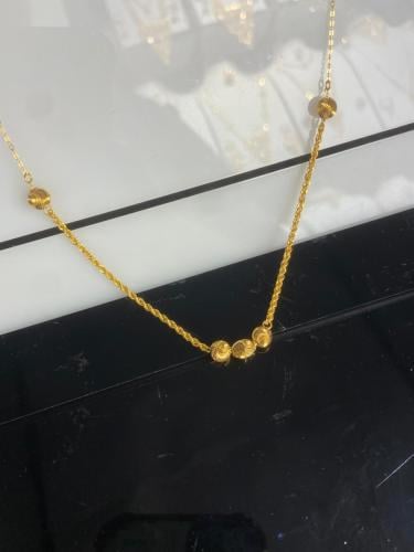 قلادة الدوريكا ذهب عيار21 فاخره و انيقه وزن 2.91 ب...