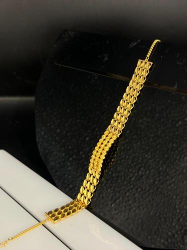 سوارة الدوريكا ذهب عيار21 فاخره و مميزه وزن 9.11 ب...