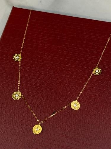 شوكر ذهب عيار21 فاخر و انيق للهدايا وزن 1.81 بوابة...