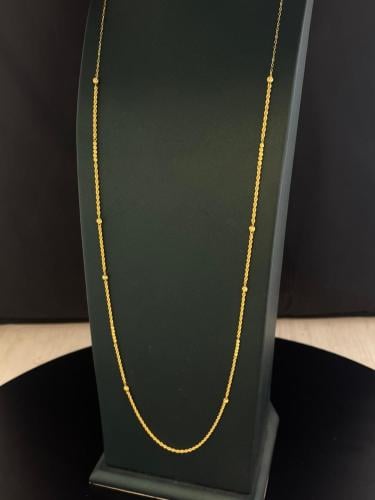 سبحة الدوريكا ذهب عيار21 فاخره و انيقه وزن3.70 بوا...