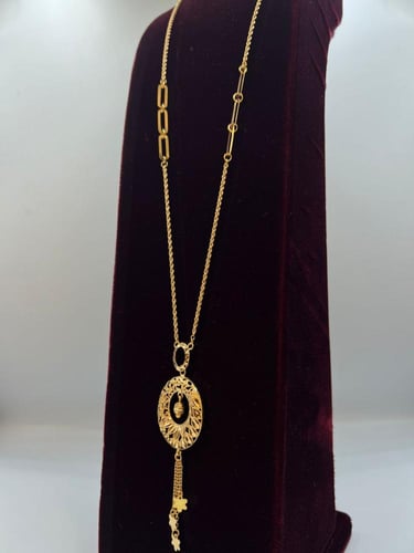 سبحة المبروم موديل غصن الزيتون فاخره و انيقه ذهب ع...