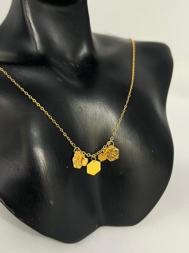 شوكر الشوميه ذهب عيار21 فاخر و انيق للهدايا بوابة....