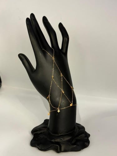 كف ناعم ذهب عيار21 مميز و انيق وزن 0.81 بوابة.5