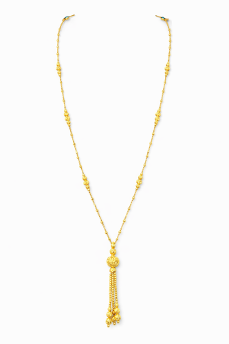 سبحة ذهب عيار 21 موديل الدوريكا وزن 16.74 جرام