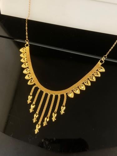 ياسمينه ذهب عيار21 فاخره و مميزه وزن 5.80 بوابة.4