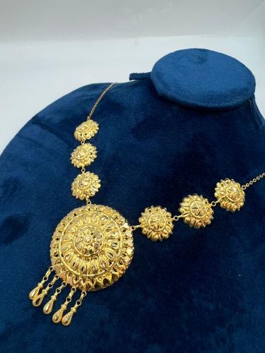 قلاده كرسي جابر ذهب عيار٢١ مميزه و انيقه الوزن 5.1...