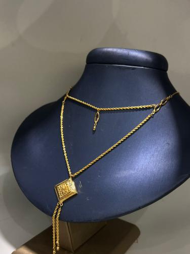 سبحه دورين ذهب عيار21 فاخره و مميز بوابة.5