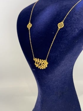 سبحة غصن الزيتون فاخره و انيقه ذهب عيار٢١ الوزن 4....