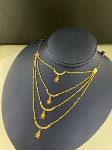 شلال السبايك فاخر و انيق ذهب عيار٢١ الوزن 4.87 بوا...