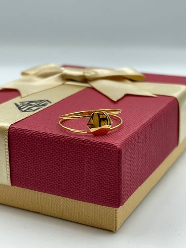 خاتم شوميه مميز و انيق عيار21