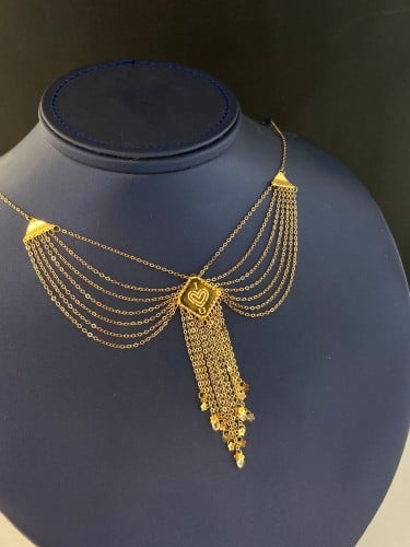 بشت Love فاخر و انيق ذهب عيار21 الوزن 6.86