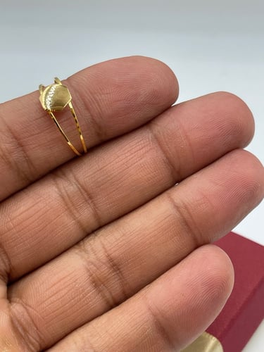 خاتم شوميه مميز و انيق عيار21