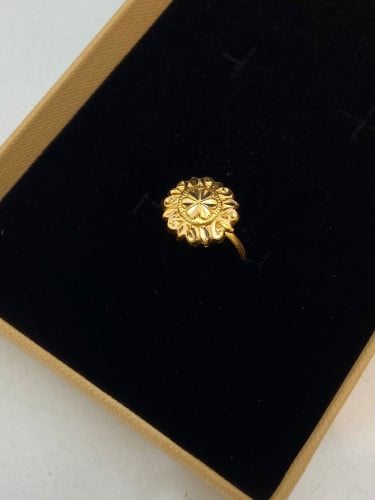 خاتم كرسي جابر مميز و انيق عيار21 المقاس 18