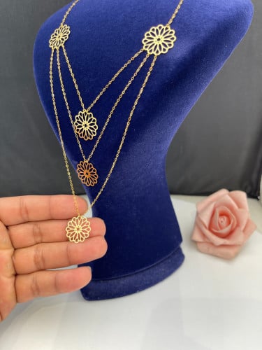 شلال الورد ذهب عيار21 وزن 4.88 بوابة 4