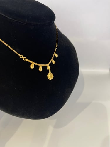 ياسمينه مميزه و انيق عيار21 الوزن 3.31