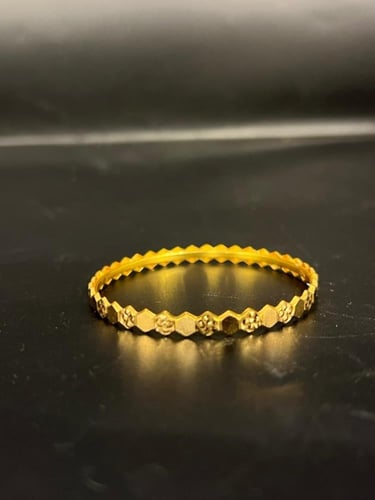 غوايش شوميه ذهب عيار21 فاخره و انيقه مقاس16 وزن 4....