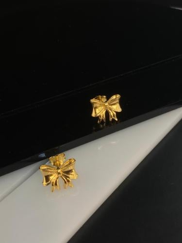 حلق الفوينكة ذهب عيار21 فاخر و مميز وزن 2.52 بوابة...