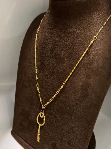 سبحة الدوريكا ذهب عيار21 فاخره و مميزه وزن 5.38 بو...