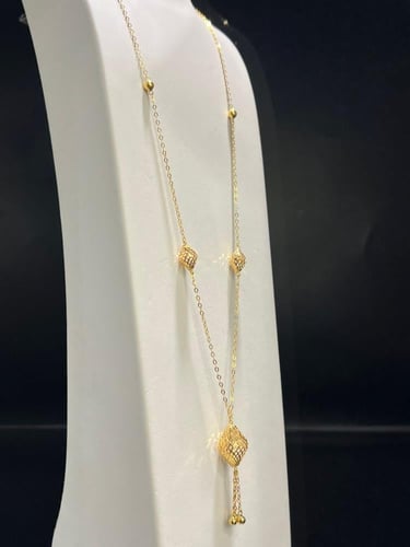 سبحه بحريني فاخره و مميزه ذهب عيار21 وزن 5.50 بواب...