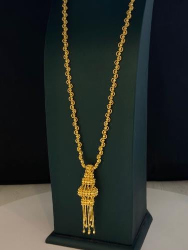 سبحة الدوريكا فاخره و فخمه ذهب عيار21 وزن 50.17 بو...