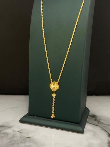 سبحة الورده ذهب عيار21 فاخر و انيق وزن 4.47 بوابة....