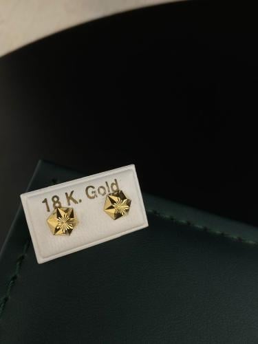 حلق فاخر و انيق للهدايا اطفال ذهب عيار18 بوابة.4