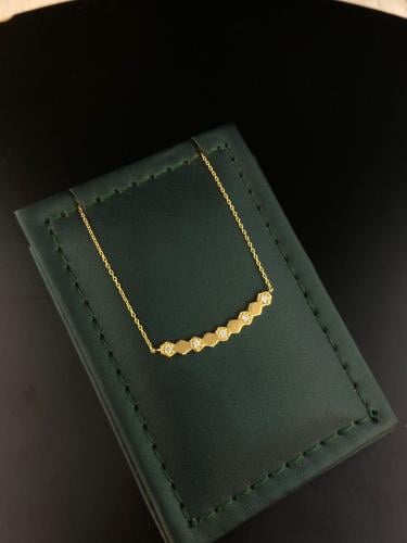 قلادة الشوميه ذهب عيار21 فاخره و مميزه وزن 2.73بوا...