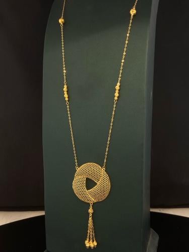 سبحة المنثوره ذهب عيار21 فاخره و مميزه وزن 8.00 بو...