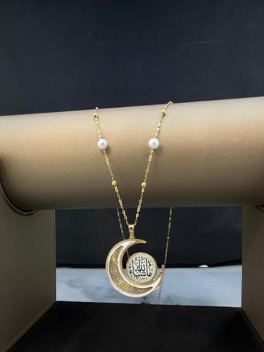 قلادة ذهب عيار18 مميزه و فاخره وزن 2.97 بوابة.4