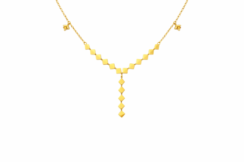 شوكر ذهب عيار21 ناعم و انيق وزن 2.07 جرام