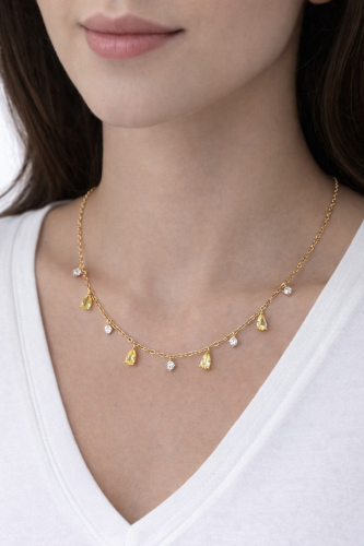 شوكر ذهب عيار18 ناعم و انيق وزن 1.76بواية.4