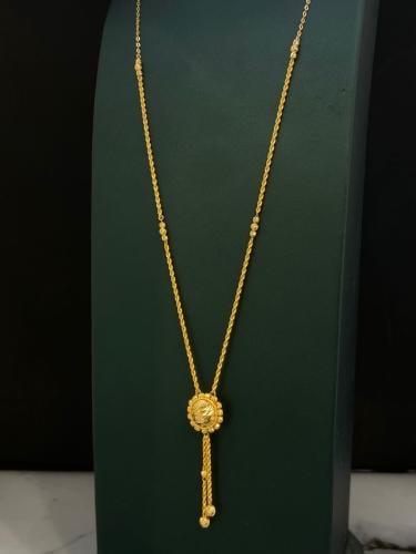 سبحة الشمس موديل الدوريكا ذهب عيار21 وزن 5.77 فرع...