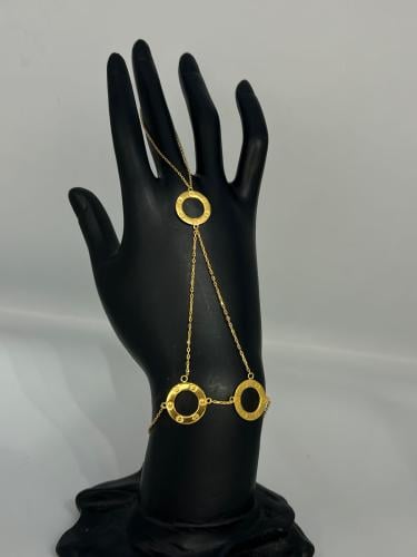 كف Love ذهب عيار21 فاخر و مميز وزن 4.14 بوابة.5