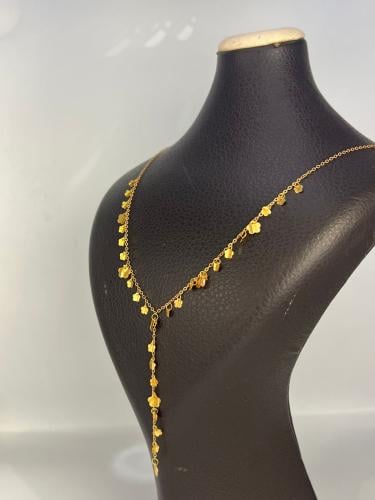 قلادة الكرفته ذهب عيار21 فاخره و مميزه بوابة.5