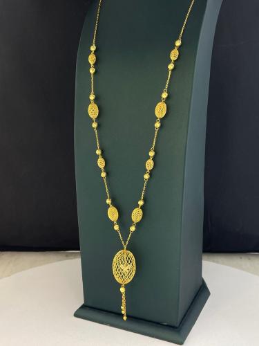 سبحه فاخره موديل ايطالي ذهب عيار٢١ الوزن 17.00