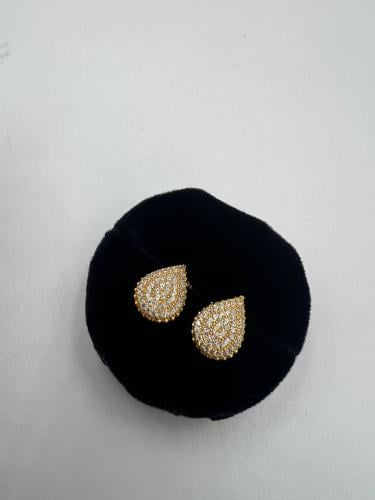 حلق الدمعه تصميم الماس ذهب عيار٢١ بوابة.5