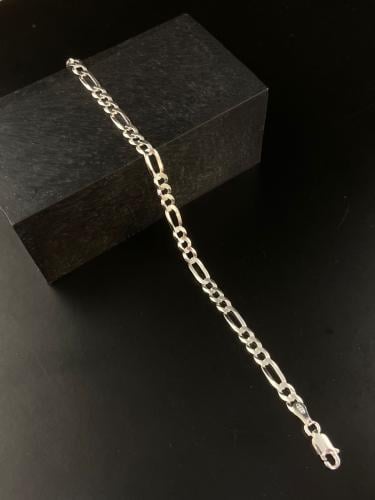 سوارة الجنزير فضة عيار925 فاخره و مميزه للهدايا بو...