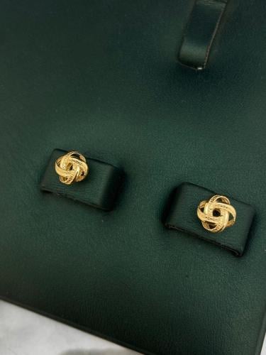 حلق ذهب عيار18 فاخر و انيق للهدايا بوابة.4