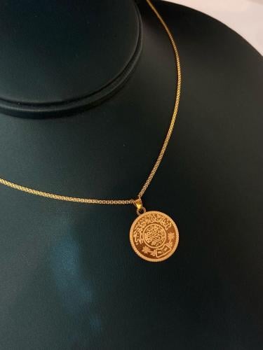 قلاده ذهب عيار21 فاخره و انيقه بوابة.4