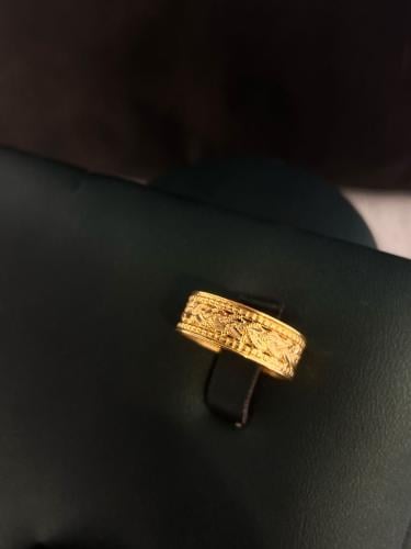 دبلة المجدوله ذهب عيار21 فاخره و مميزه بوابة.4