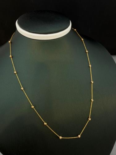 قلادة الكور ذهب عيار21 مميزه و انيقه 1.72 بوابة.4