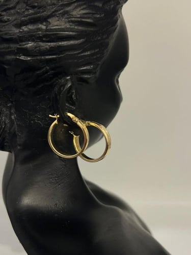 حلق ذهب عيار18 فاخر و مميز للمناسبات بوابة.5