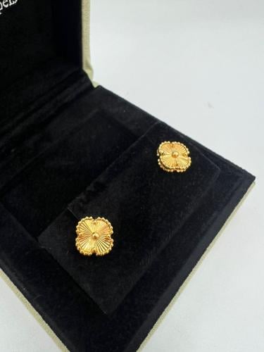 حلق الورد ذهب عيار21 وزن 3.73 فاخر و انيق بوابة.5...